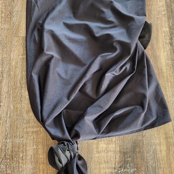 Coperni Rose Detail Bustier Mini Dress in Black Size Medium NWT Sold Out Revolve - Picture 9 of 15